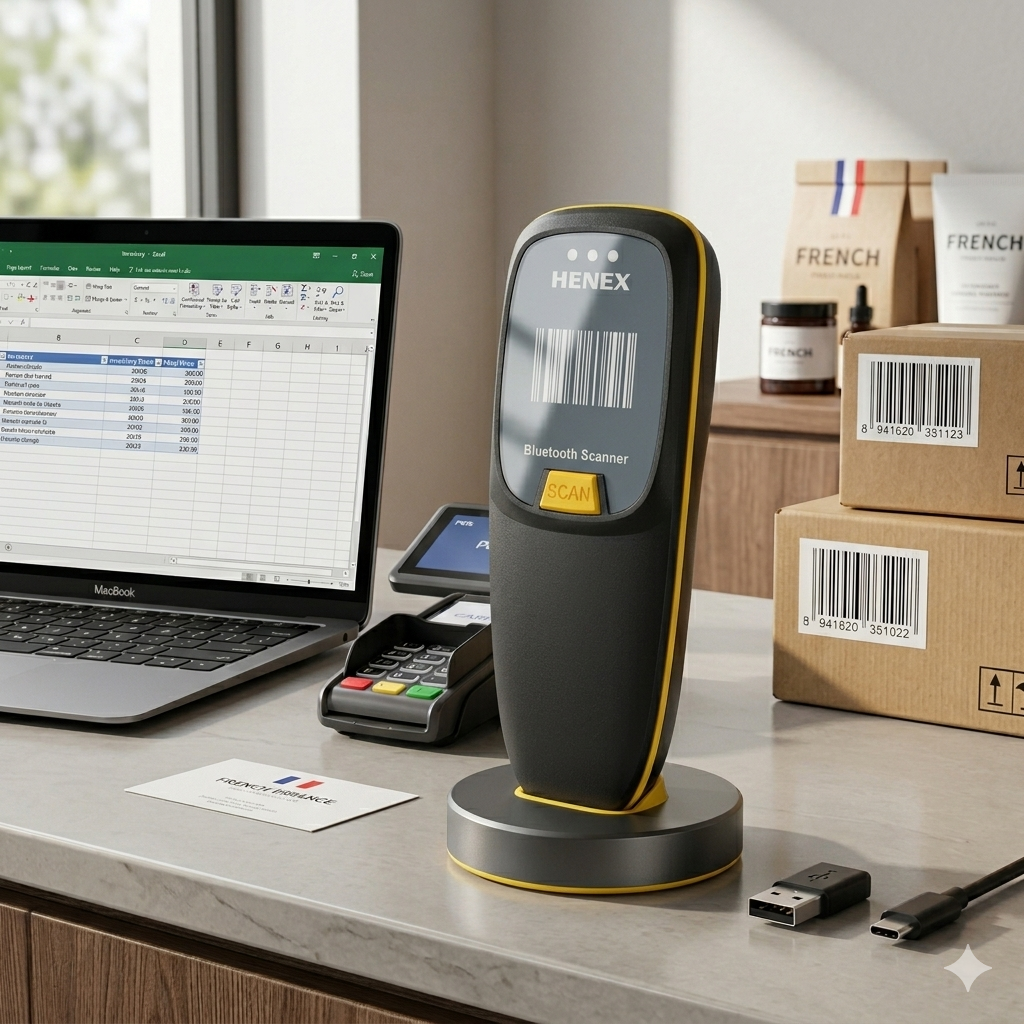 Henex - lecteur de codes-barres