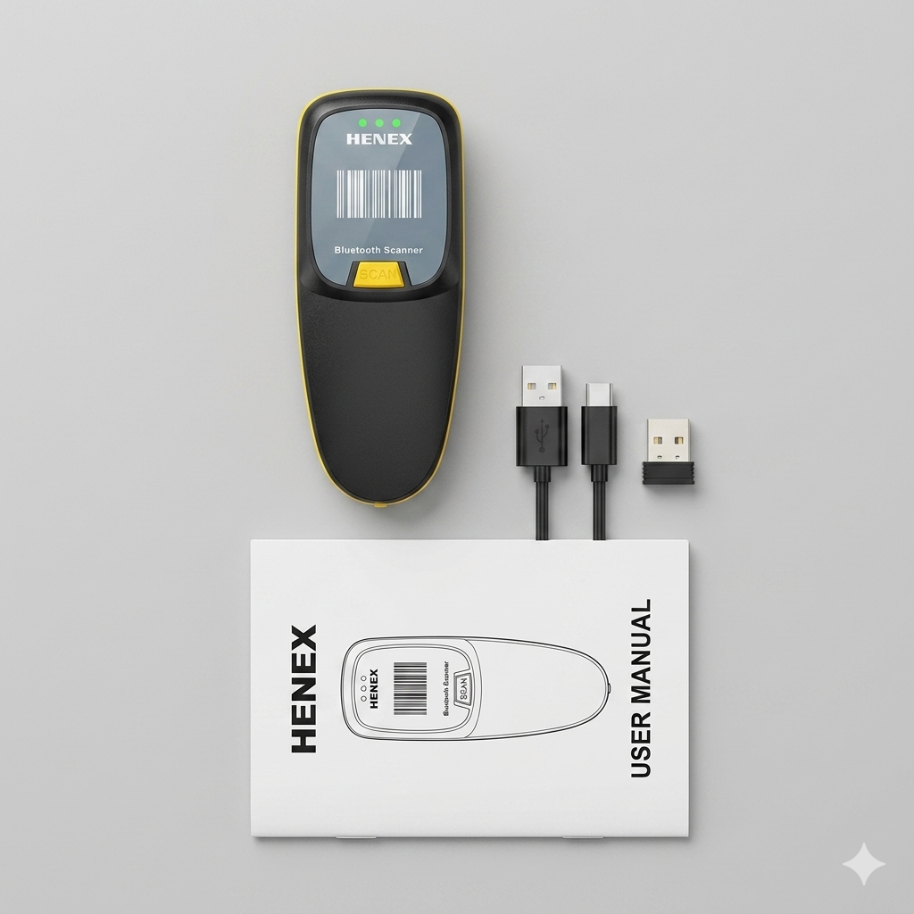 Henex - lecteur de codes-barres